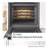 Bosch Series 4 Built-Under Double Oven | NBS533BS0B