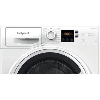 Hotpoint 10kg 1400 Spin Freestanding Washing Machine│NSWA 1045C WW UK N