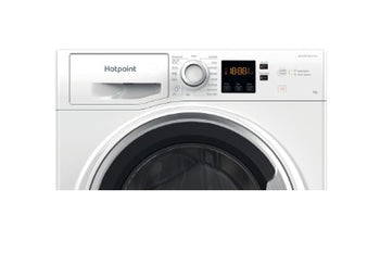 Hotpoint 7kg 1400 Spin Washing Machine - White | NSWE7469WSUK
