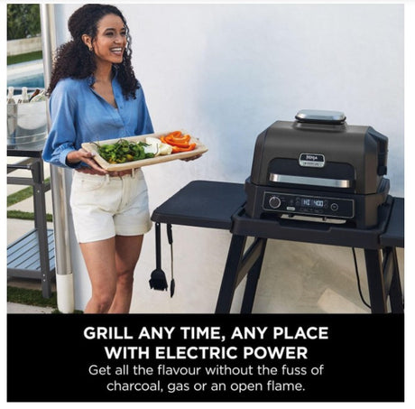 Ninja Woodfire Pro XL Electric BBQ Grill & Smoker | OG850UK