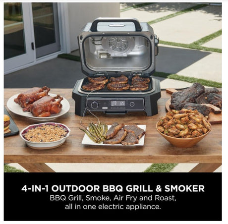 Ninja Woodfire Pro XL Electric BBQ Grill & Smoker | OG850UK