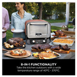 Ninja Woodfire Electric Outdoor Oven, Artisan Pizza Maker and BBQ Smoker | OO101UK