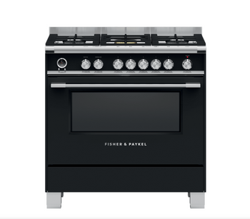 Fisher & Paykel 90cm Dual Fuel Cooker | OR90SCG4B1