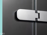 Flair Oro Hinge Door with Ultra Frameless Corner Side Panel