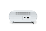 Roberts Ortus Charge FM Clock Radio Bluetooth - White | ORTUSCHARGEWH
