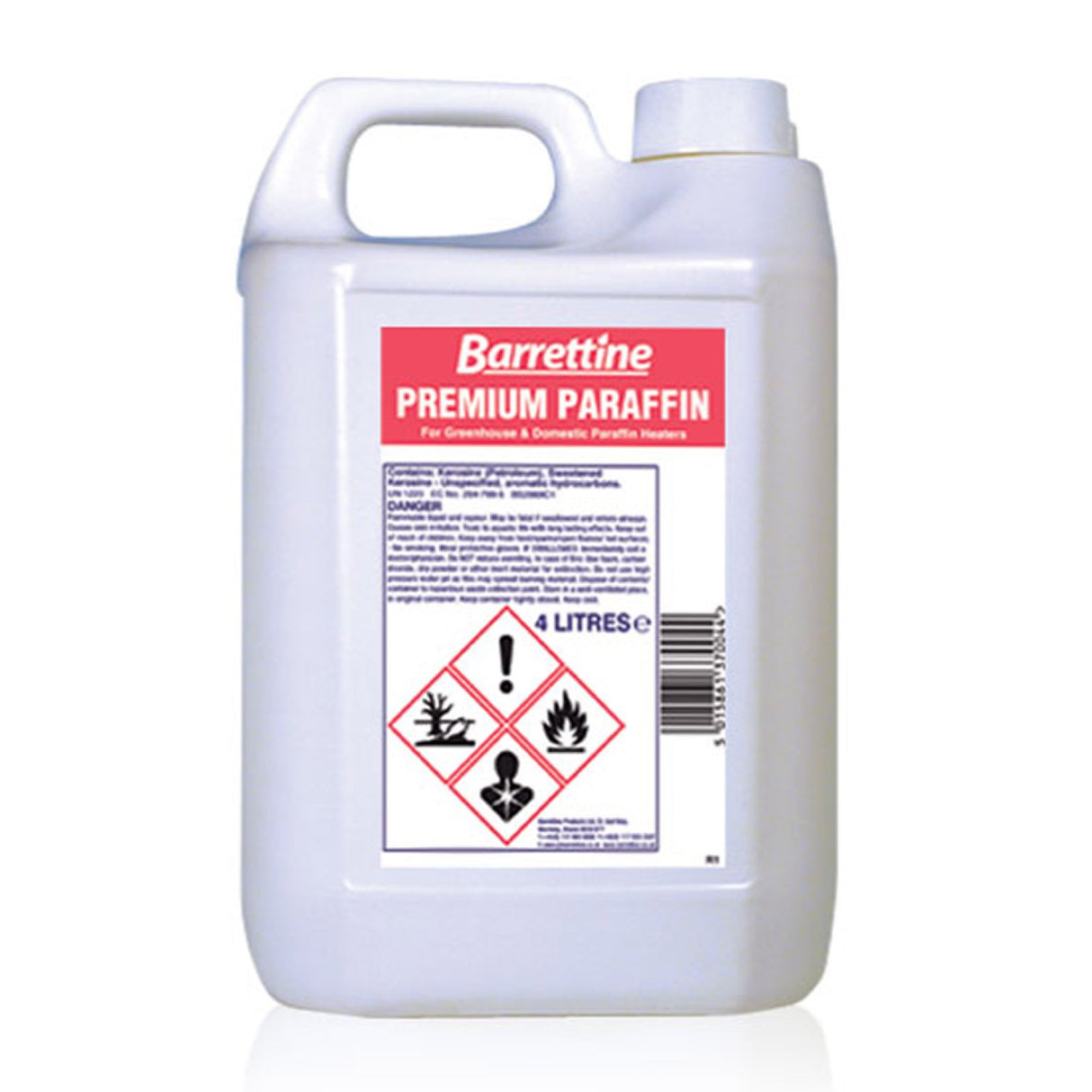 Barrettine Paraffin 4 Litre Bottle │ PAPR004