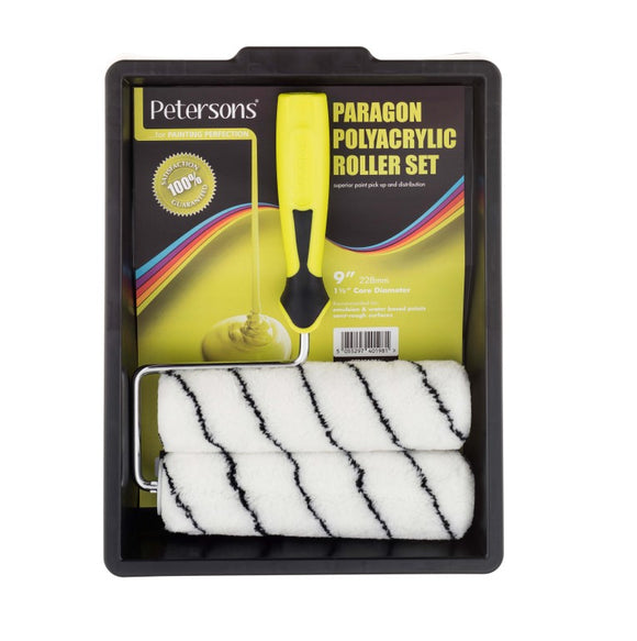 Petersons Paragon Polyacrylic 9'' Roller Set | PET401981