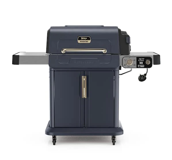 Ninja Flex Flame Outdoor BBQ Cooking System Blue & Gold | PG301UKBL