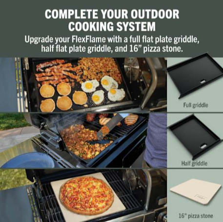 Ninja Flex Flame Outdoor BBQ Cooking System Blue & Gold | PG301UKBL