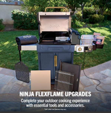 Ninja Flex Flame Outdoor BBQ Cooking System Blue & Gold | PG301UKBL
