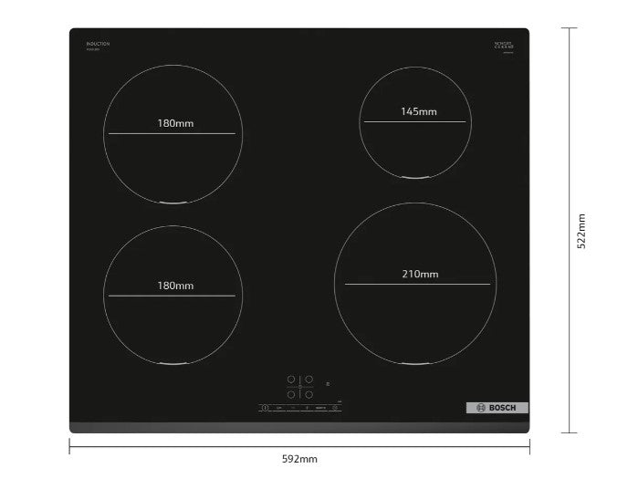 Bosch Series 4 60cm Induction Hob | PIE631BB5E