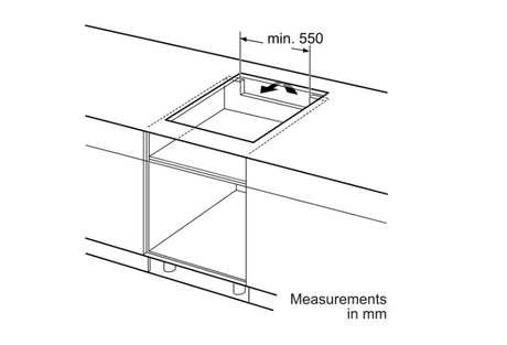 Bosch Series 4 60cm Induction Hob | PIE631BB5E