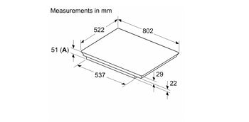 Bosch Series 6 80cm Induction Hob | PIV831HB1E