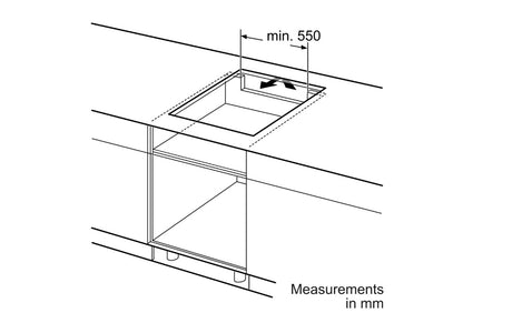 Bosch Series 6 80cm Induction Hob | PIV831HB1E