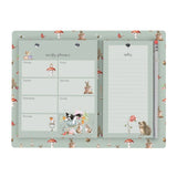 Garden Friends' Weekly Animal & Weekly Shopping Planner Pad | PLAN003