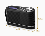 Roberts digital Display FM Radio Mains & Battery | PLAY10BK