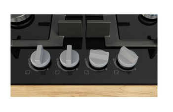 Bosch Series 4 60cm Gas Hob  - Black | PNP6B6K40