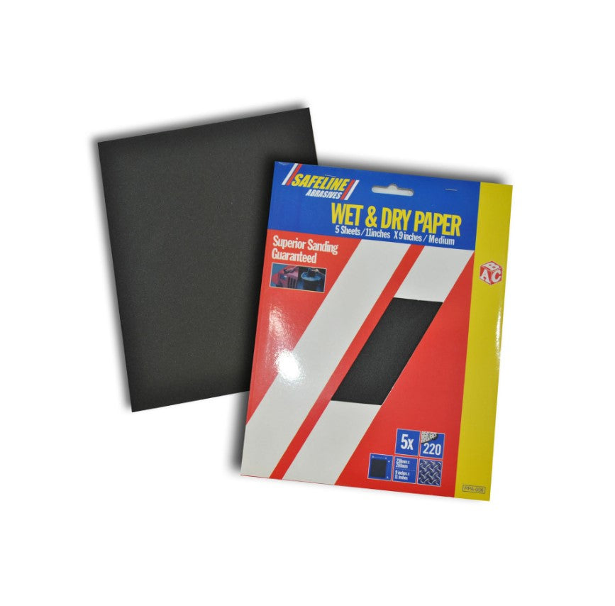 ABC Pre- Packed Wet & Dry Sheets Medium | PPA006