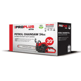 ProPlus Elite 51cm (20 Inch) Petrol Chainsaw 54cc | PPS5420CS