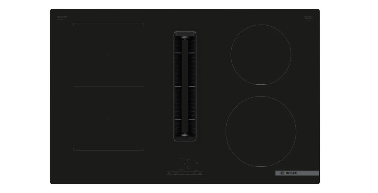 Bosch Series 4 80cm Induction Hob with Integrated Ventilation System | PVS811B16E