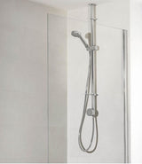 Aqualisa Quartz Blue Smart Digital Shower Exposed with Adjustable Head (HP/Combi) | QZSB.A1.EV.20