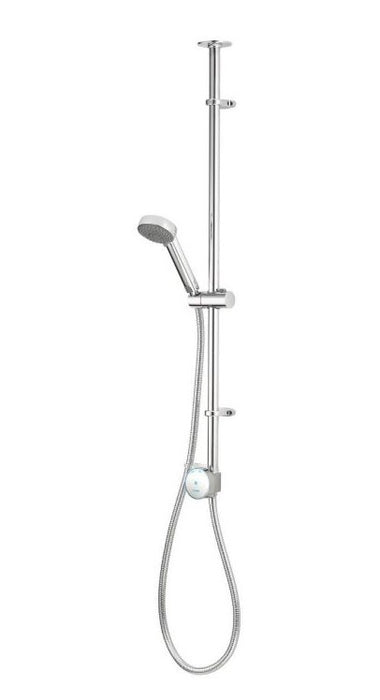 Aqualisa Quartz Blue Smart Digital Shower Exposed with Adjustable Head (HP/Combi) | QZSB.A1.EV.20