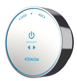 Aqualisa Quartz Blue Smart Digital Shower Concealed with Adjustable and Fixed Wall Head (Gravity Pumped) | QZSB.A2.BV.DVFW.20