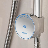 Aqualisa Quartz Blue Smart Digital Shower Exposed with Adjustable Head (Gravity Pumped) | QZSB.A2.EV.20