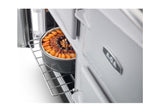 AGA R3 Series 100 Electric with Twin Hotplates - Linen with Stainless Steel trim | R31004EHLIN