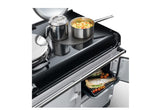 AGA R3 Series 100 Electric with Twin Hotplates - Linen with Stainless Steel trim | R31004EHLIN