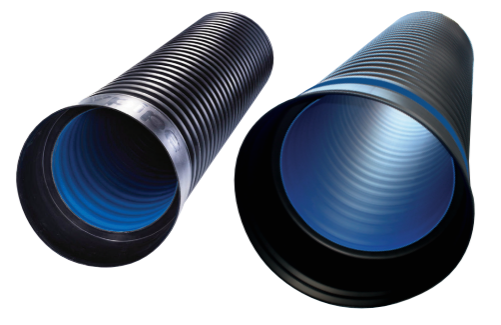 150mm Ridgidrain Duct 6m | RD150X6