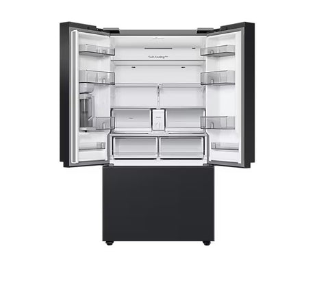 Samsung Bespoke French Style Fridge Freezer with Autofill Water Pitcher - Black | RF24BB620EB1EU