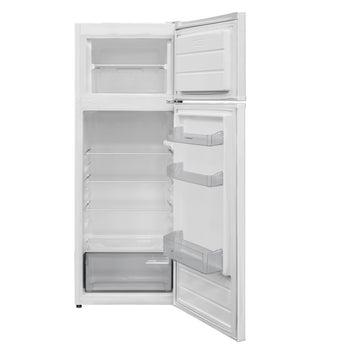NordMende 54cm Freestanding 144cm Top Mount Low Frost Fridge Freezer - White | RFF266WH