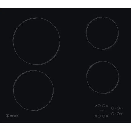 Indesit 60cm Ceramic Hob - Black | RI 161C