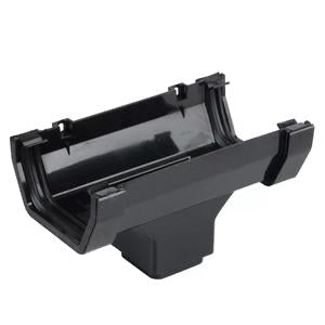 Wavin SquareLine Running Outlet 100mm Black | ROBL