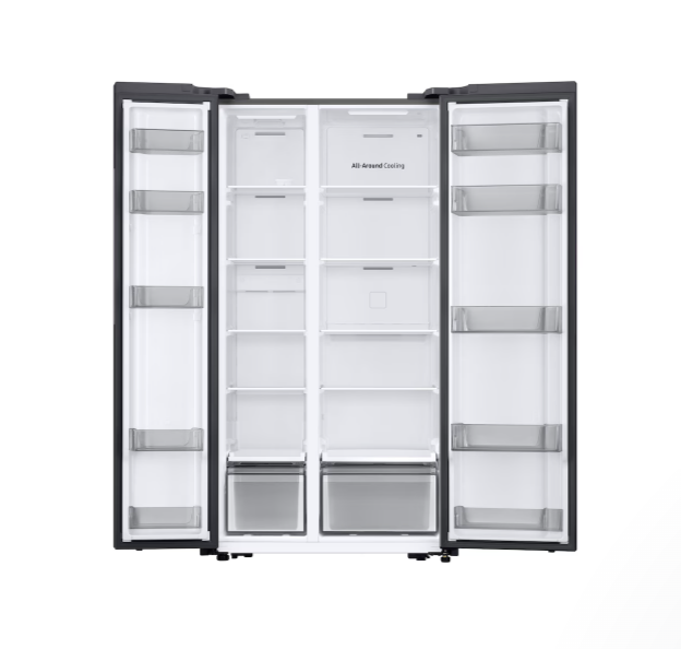 Samsung Series 6 SpaceMax™ American-Style Smart Fridge Freezer - Stainless Steel| RS57DG400EM9EU