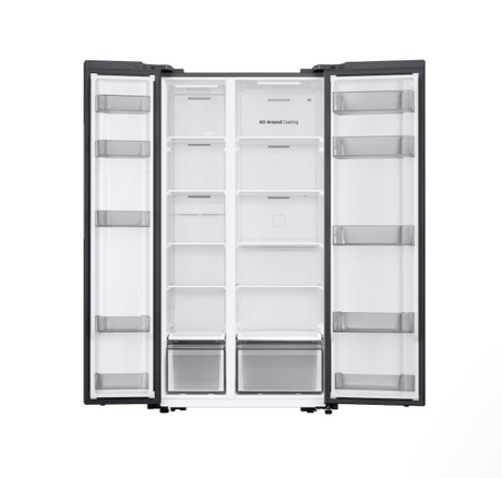 Samsung Series 6 SpaceMax™ American-Style Smart Fridge Freezer - Stainless Steel| RS57DG400EM9EU