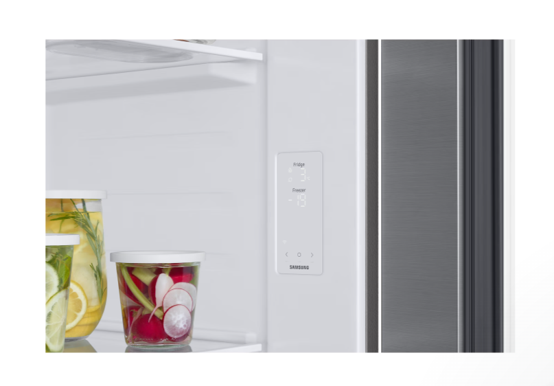 Samsung Series 6 SpaceMax™ American-Style Smart Fridge Freezer - Stainless Steel| RS57DG400EM9EU
