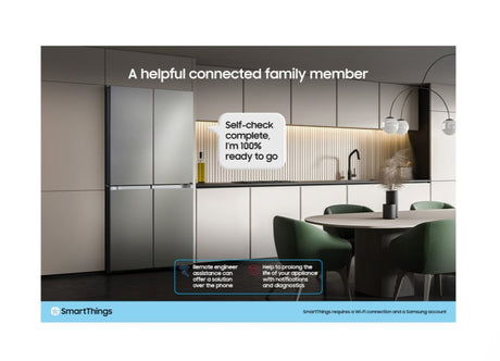Samsung American Fridge Freezer Plumbed - Stainless Steel | RS70F64KETEU
