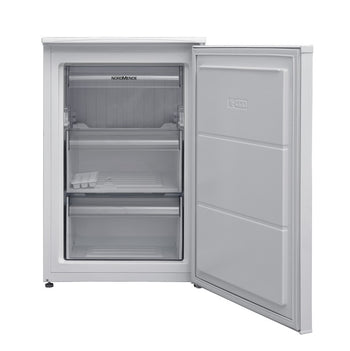 NordMende 55cm Freestanding Undercounter Static Freezer - White | RUF150WH