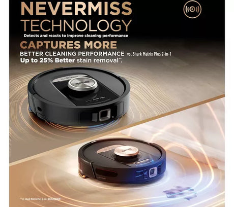 Shark PowerDetect NeverTouch Pro 2-in-1 Self-Empty, Self-Refill & Self-Clean Robot Vacuum & Mop  | RV2800ZEUK