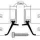 RYT X Screw Fix Around Door Seal 2430mm
