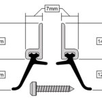 RYT X Screw Fix Around Door Seal 2430mm