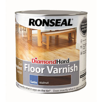 Ronseal Diamond Hard Floor Varnish Walnut 2.5L | 35948