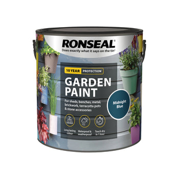 Ronseal Garden Paint Midnight Blue 2.5L | 37434