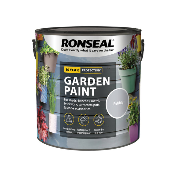 Ronseal Garden Paint Pebble 2.5L | 38510
