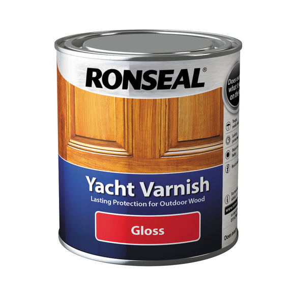 Ronseal Exterior Yacht Varnish Gloss 500ml | 08882