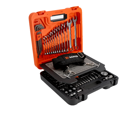 Bahco 98 Piece Socket & Mechanics Set | S98MC1H-STRP
