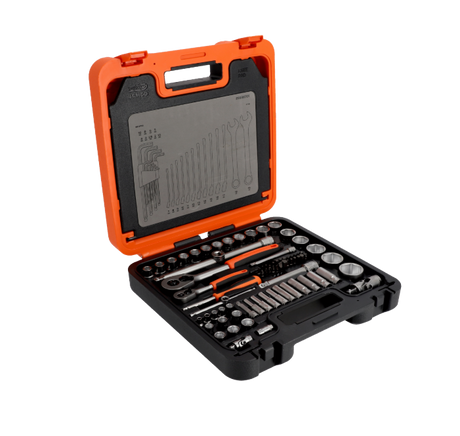 Bahco 98 Piece Socket & Mechanics Set | S98MC1H-STRP