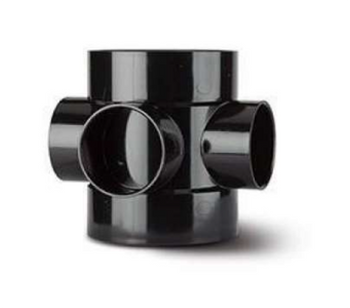 Short Boss Pipe 110mm Black | SE60B